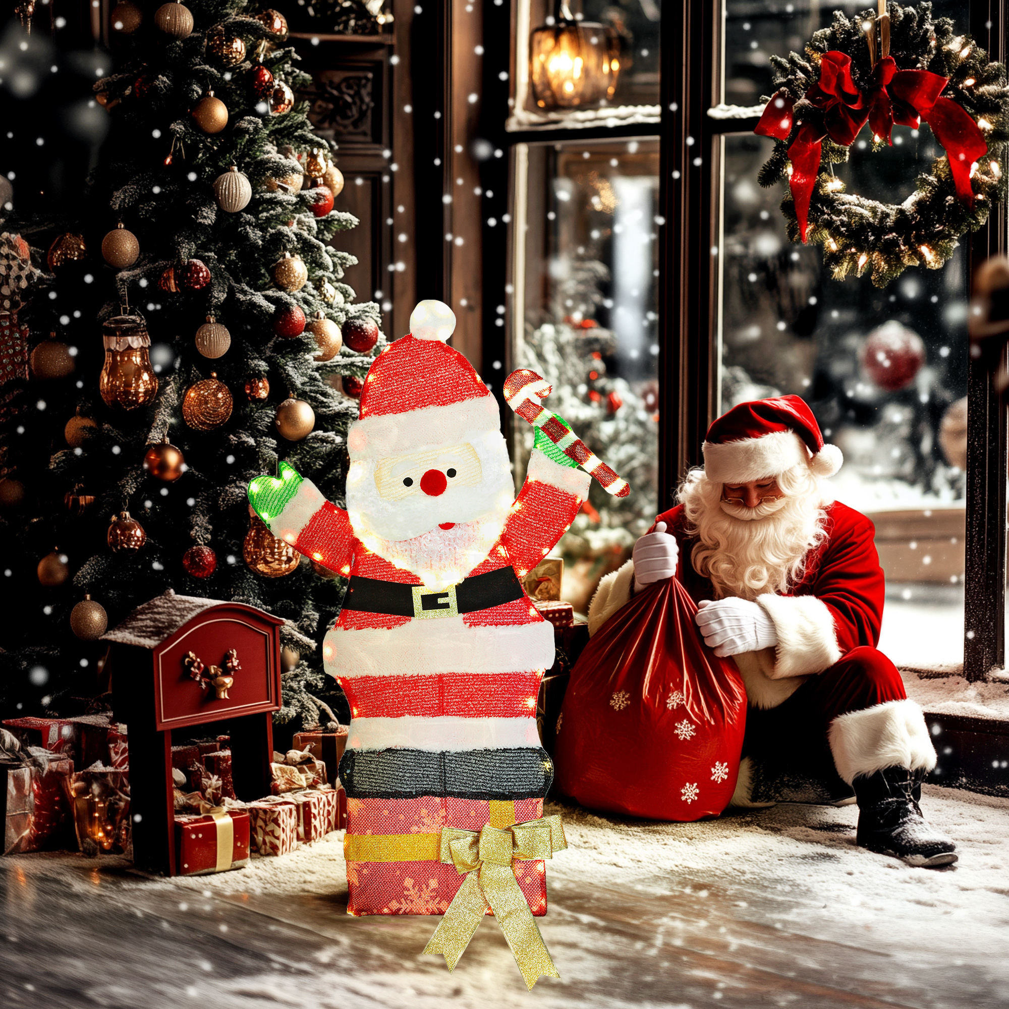 Décoration Père Noël Intérieur